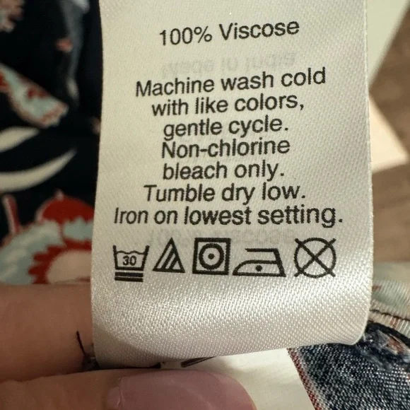 Floral Wrap Dress with Ruffle Hem - Picture 6 of 6